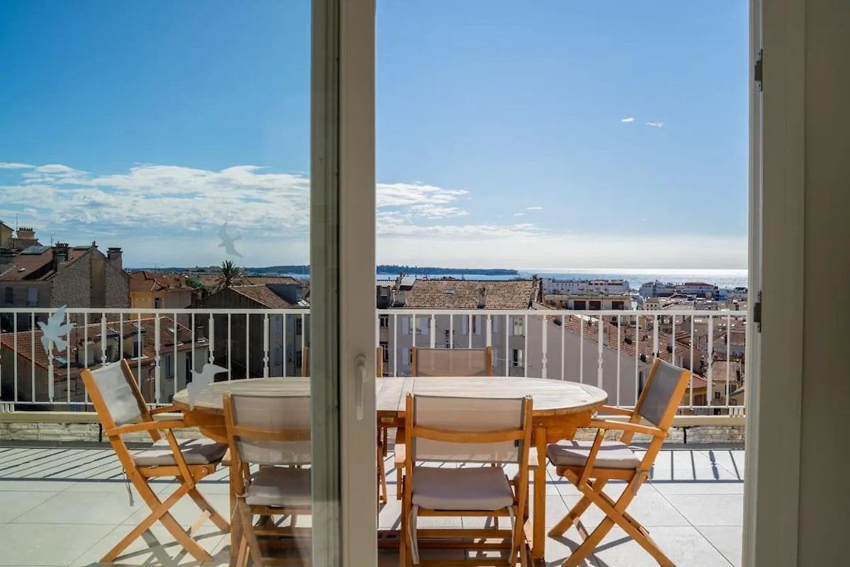 アパート Appartement Avec Terrasse Et Vue Mer カンヌ フランス